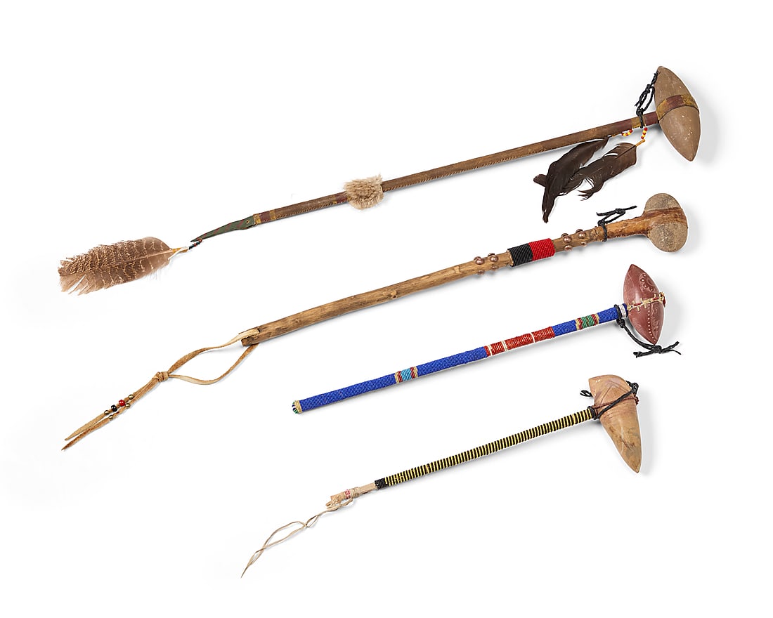 A group of Native American style skull crackers (1 of 4)