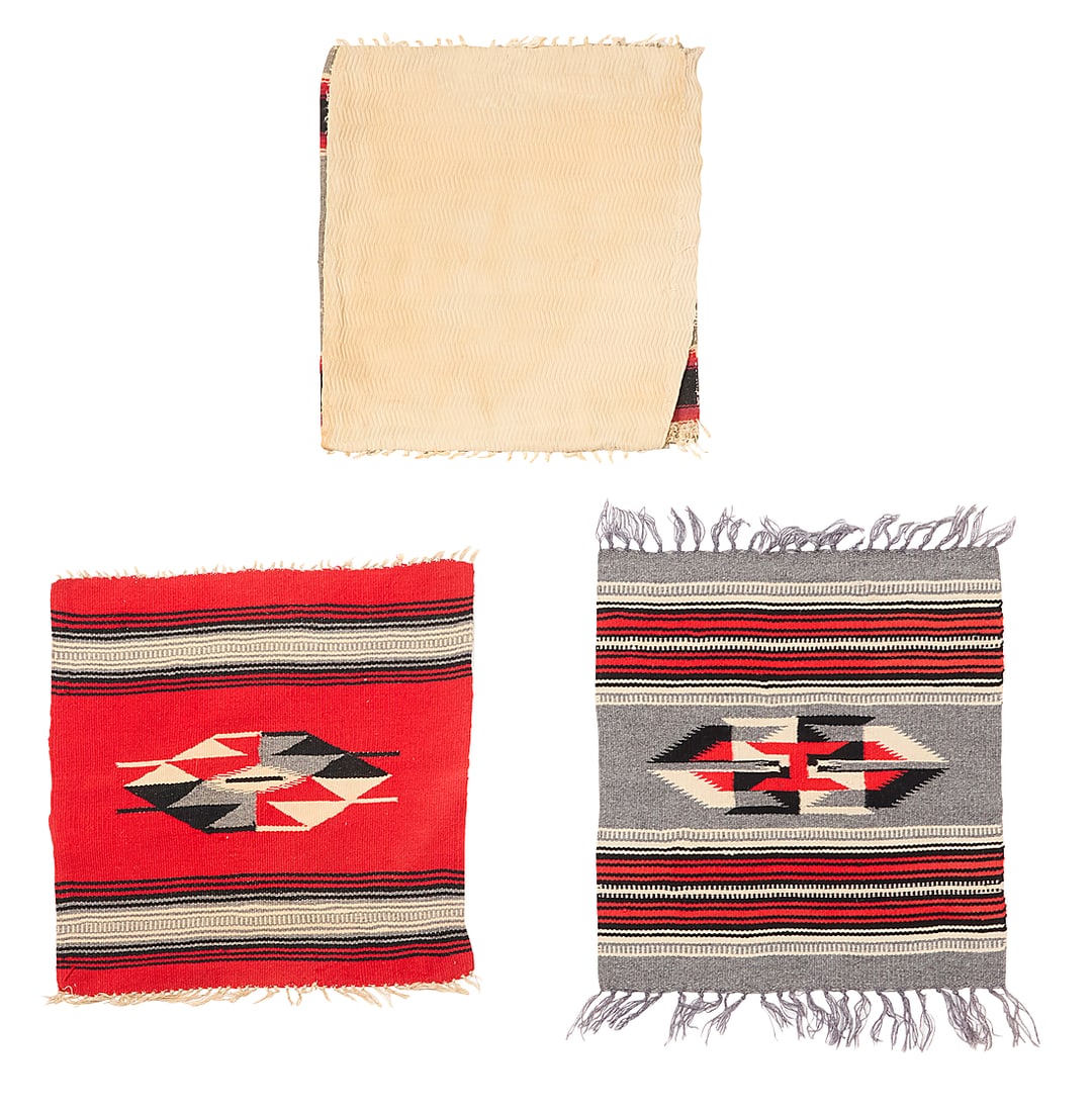 Three Chimayo table textiles - 5