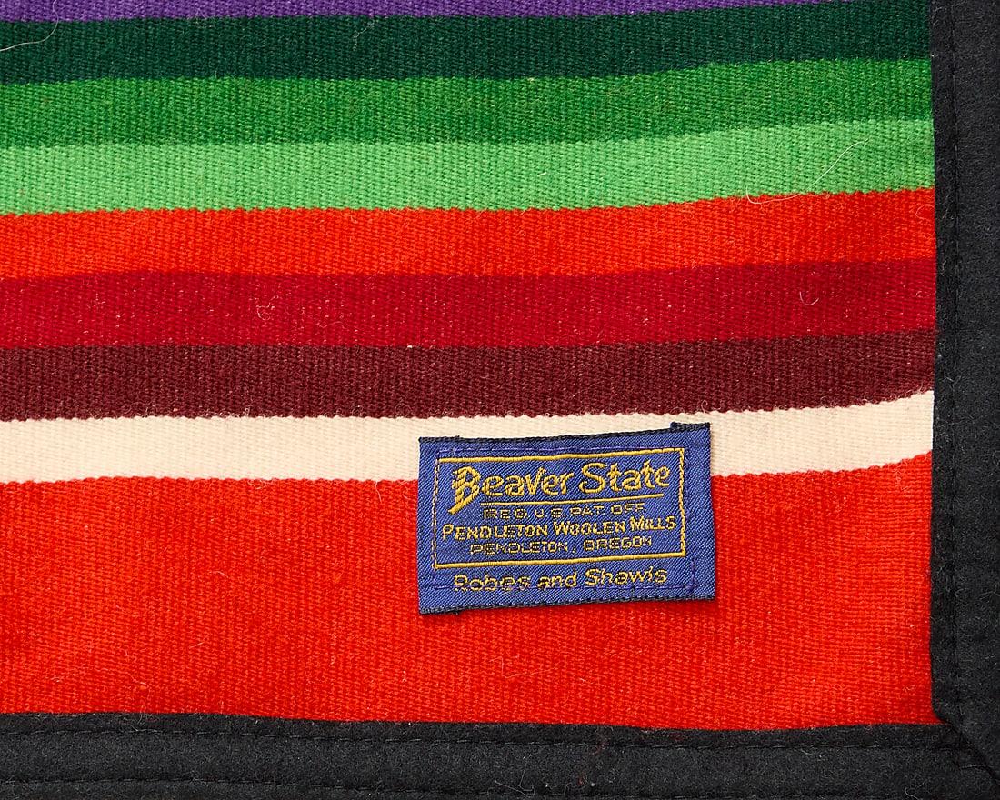 Three Pendleton wool blankets - 12