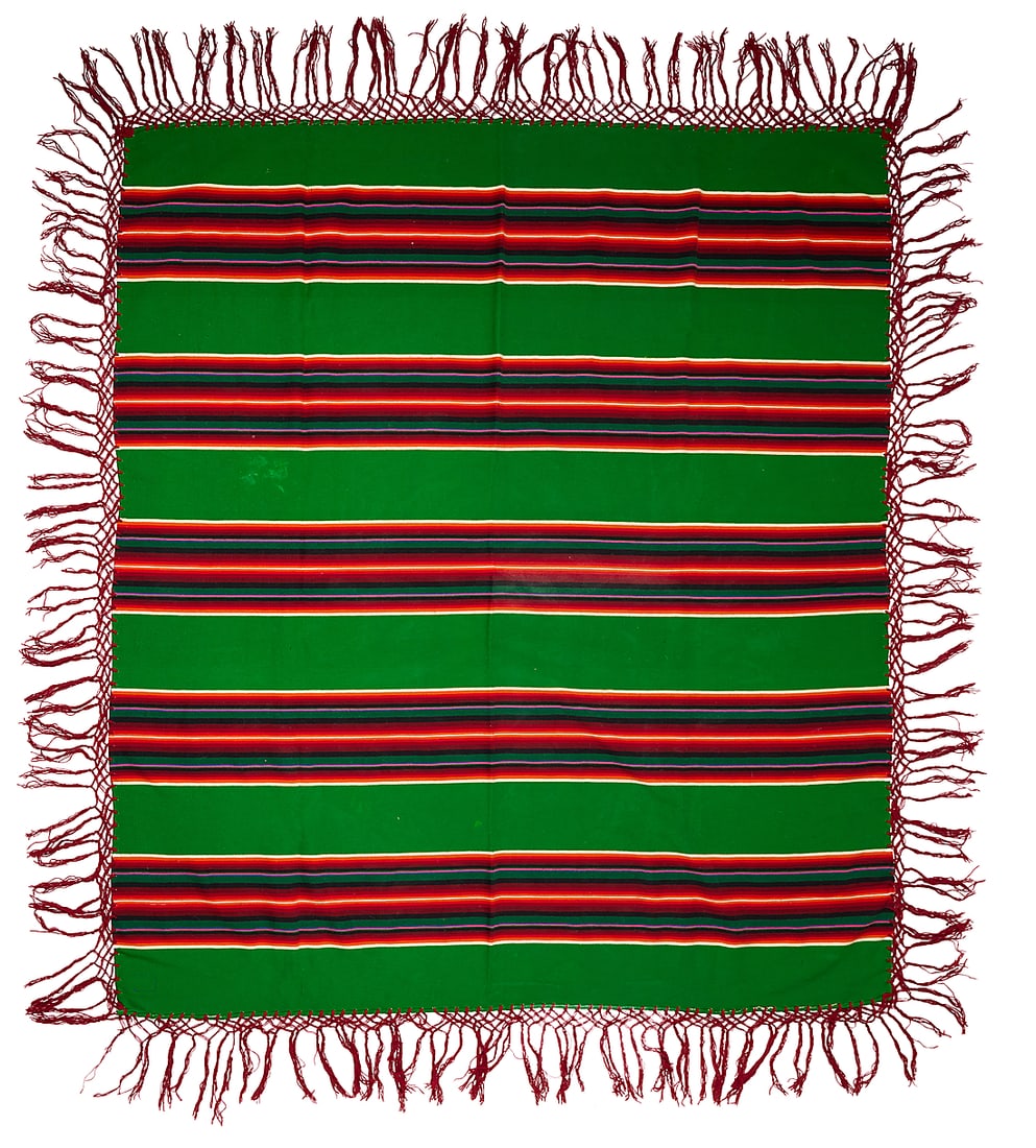 Three Pendleton wool blankets - 5