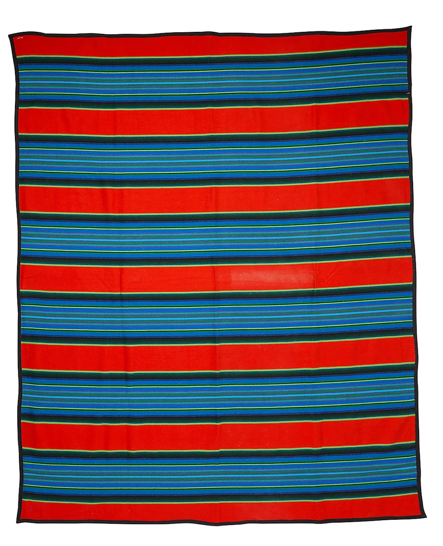 Three Pendleton wool blankets - 9