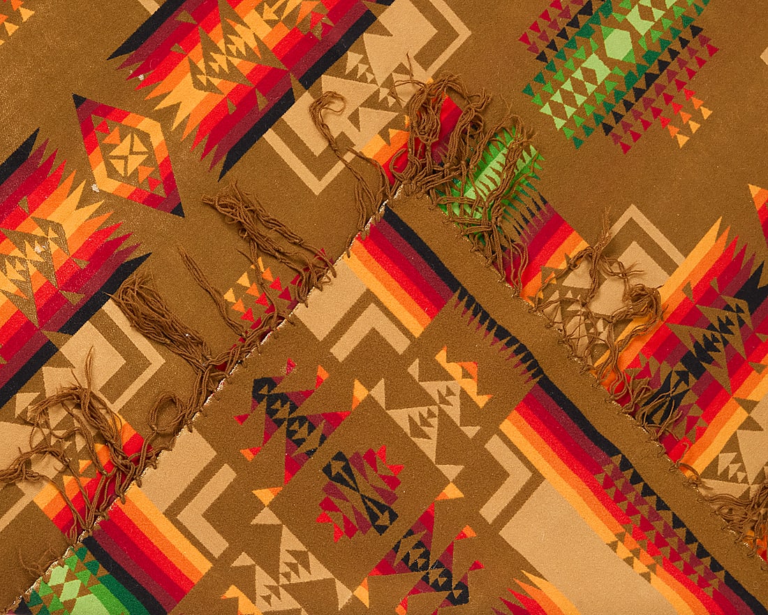 Three Pendelton wool blankets - 7