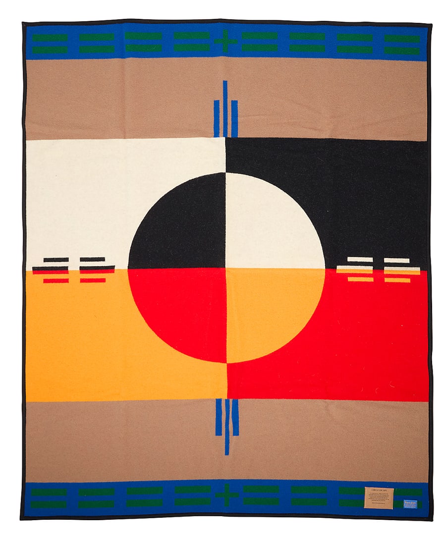 Three Pendleton wool blankets - 2