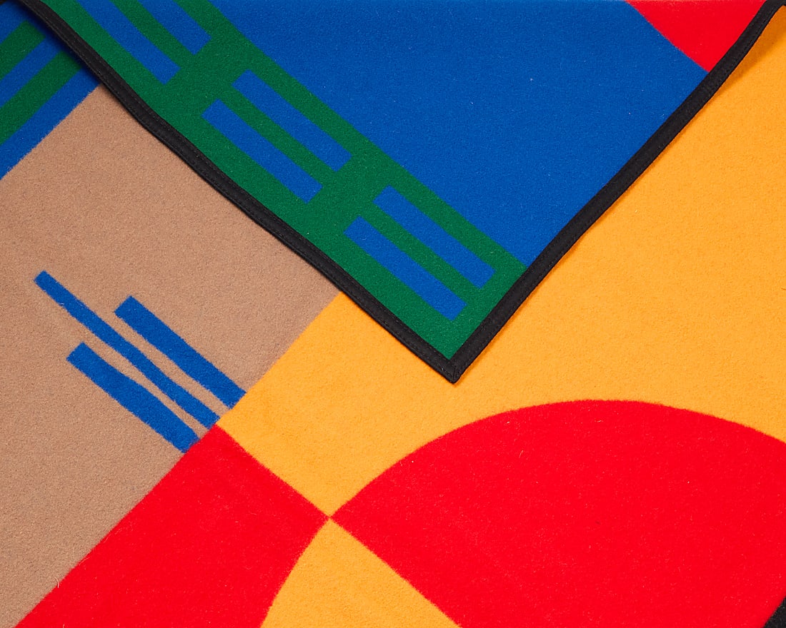 Three Pendleton wool blankets - 4