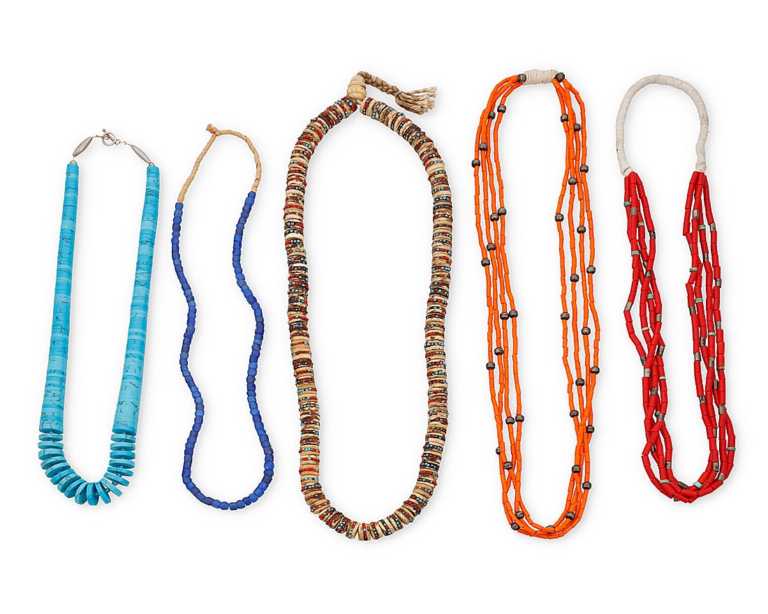 A group of Southwest style bead necklaces (1 of 1)