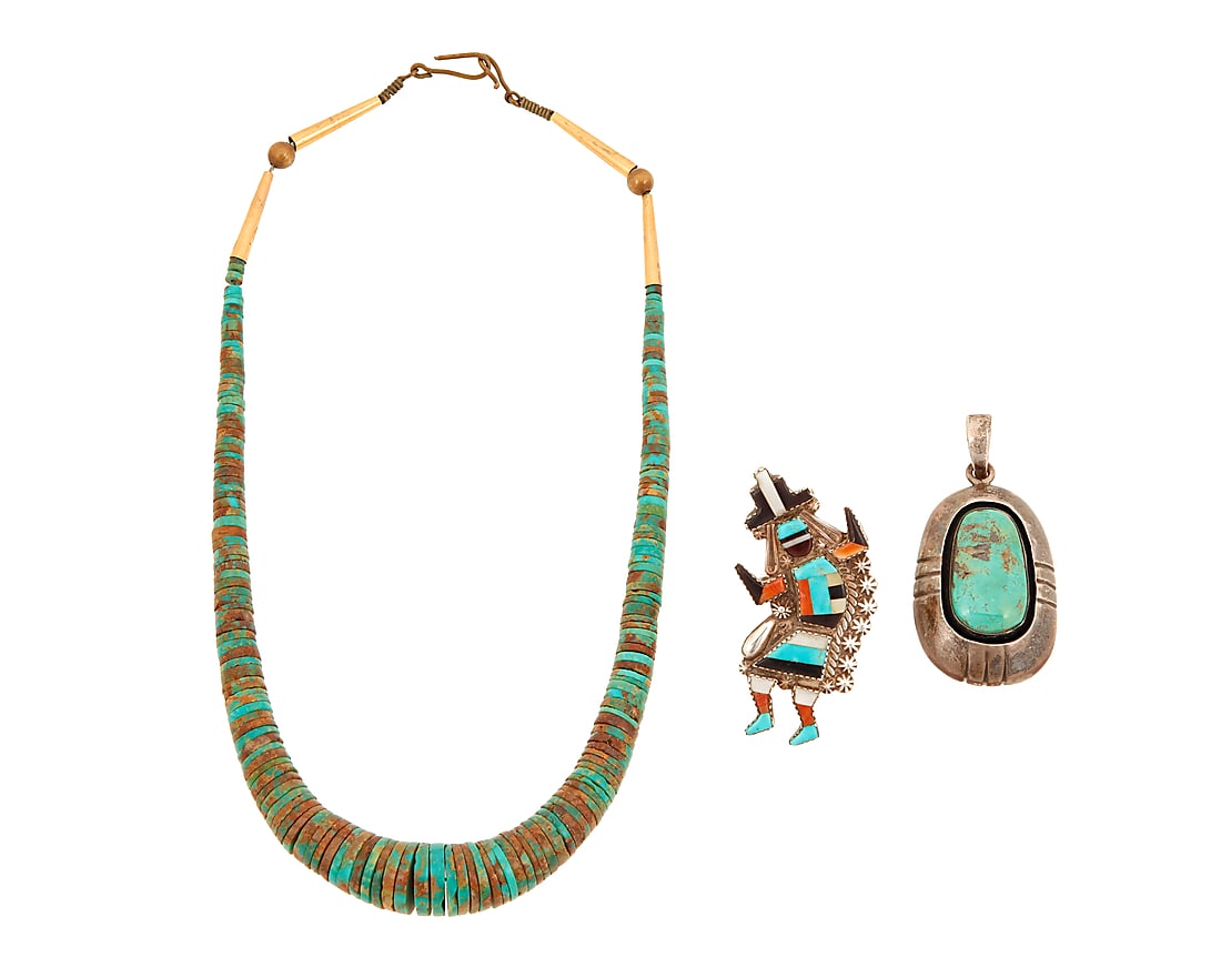 A group of Southwest style jewelry (1 of 2)