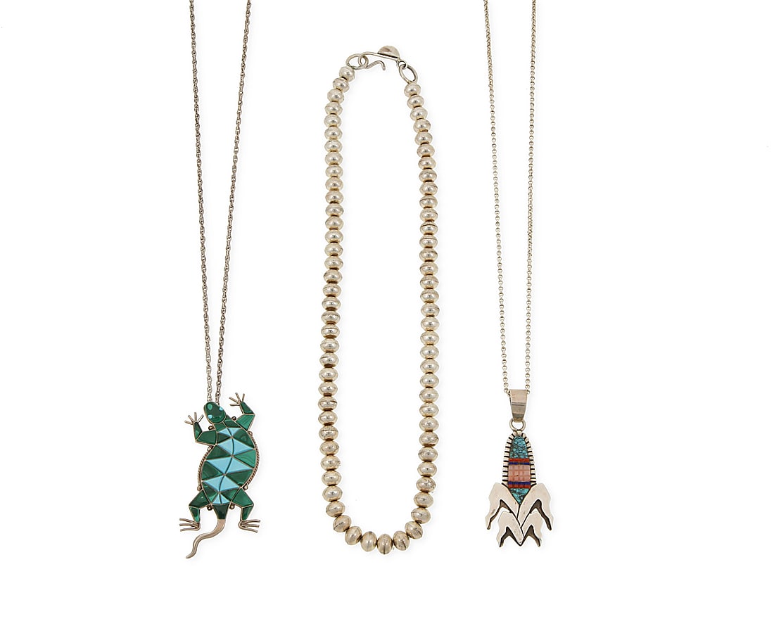 A group of Southwest sterling silver jewelry (1 of 2)