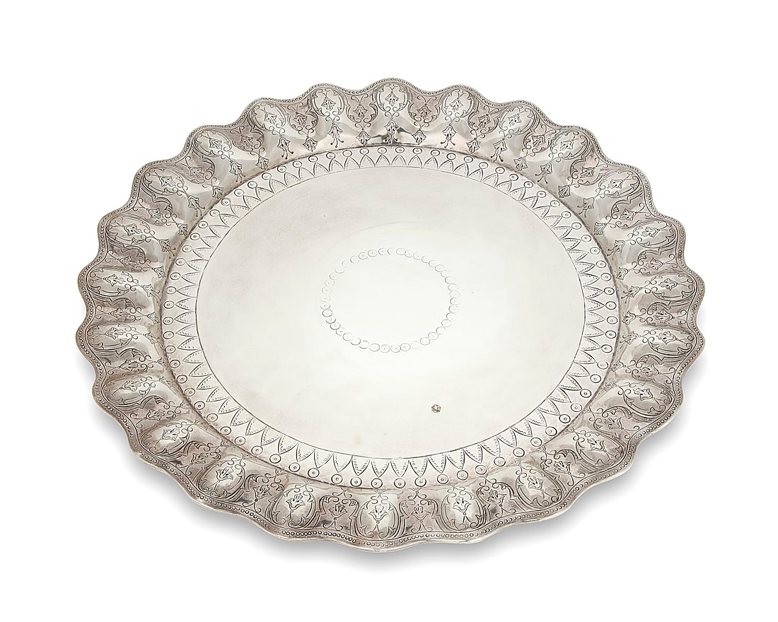 A Sanborns sterling silver tray (1 of 3)