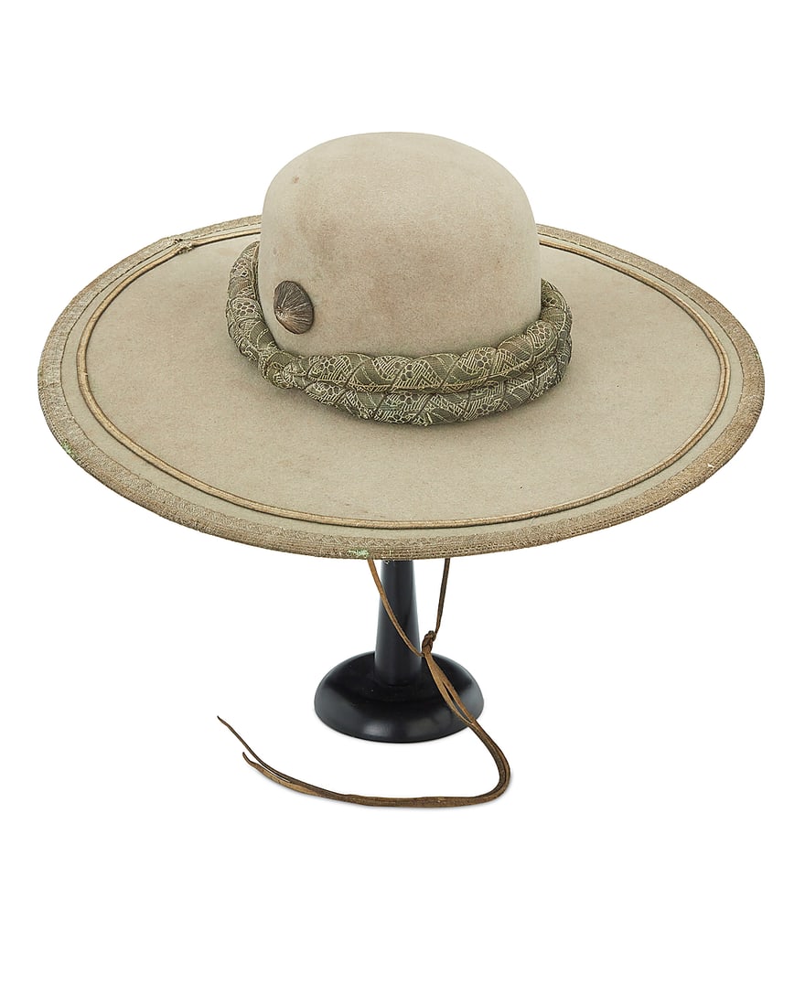 An early Mexican Chinaco sombrero (1 of 6)
