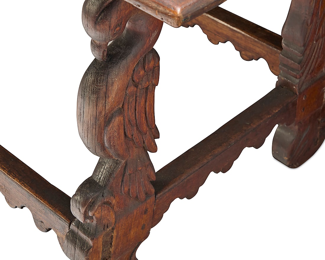 A Spanish Colonial-style table - 4