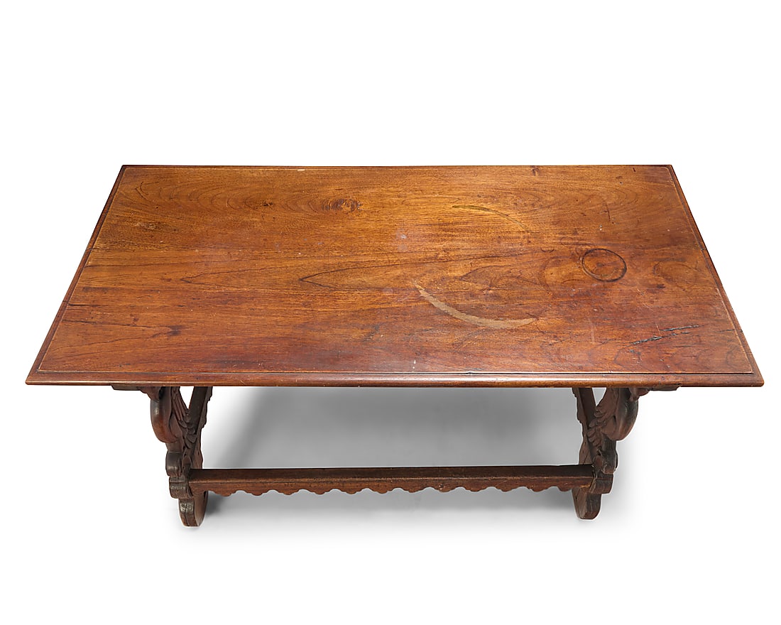 A Spanish Colonial-style table - 5
