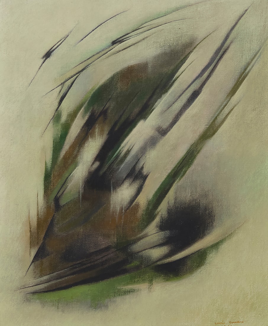 Luis Garcia Guerrero (1921-1996, Mexican), Abstract, 1961 (1 of 6)