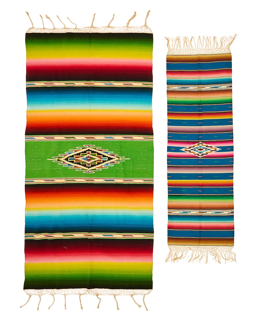 Three Mexican sarapes - 5
