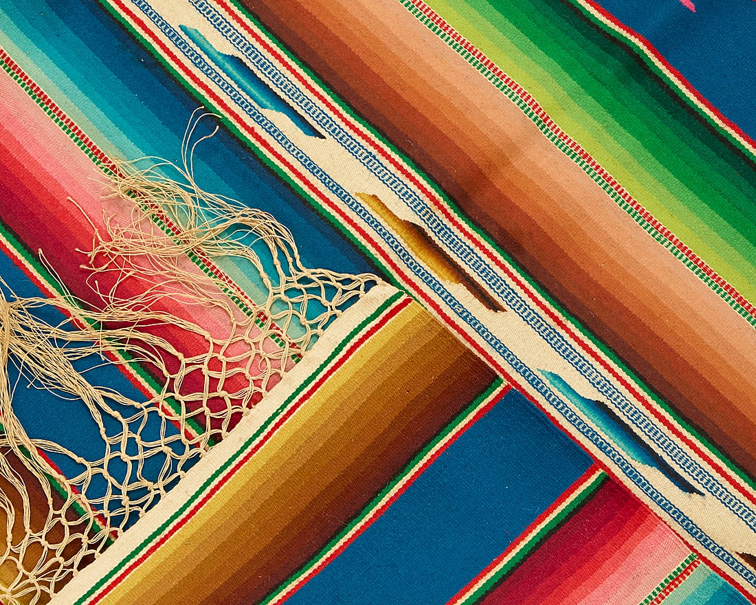Three Mexican sarapes - 6