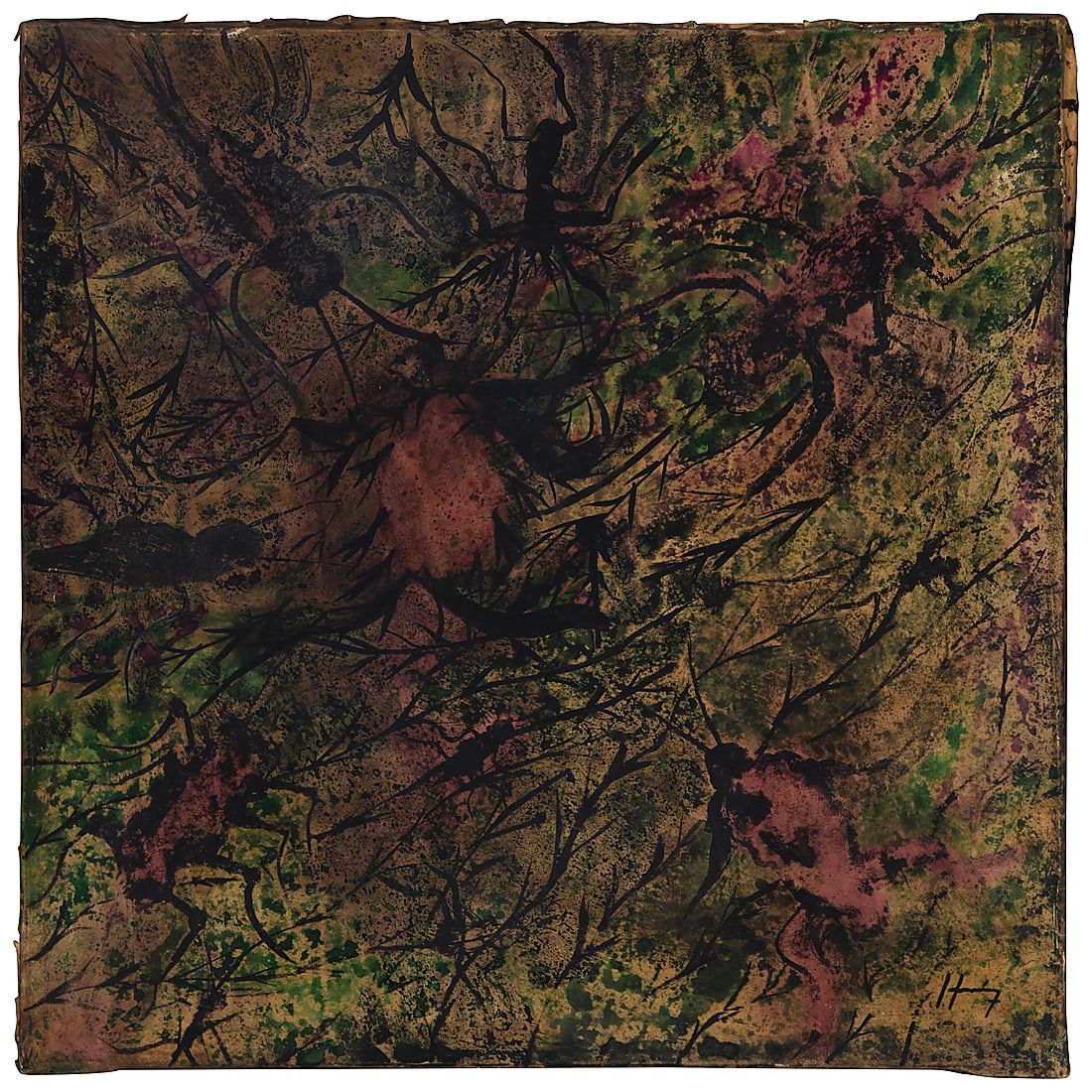 Sergio Hernandez (b. 1957, Mexican), "Insects" (1 of 5)