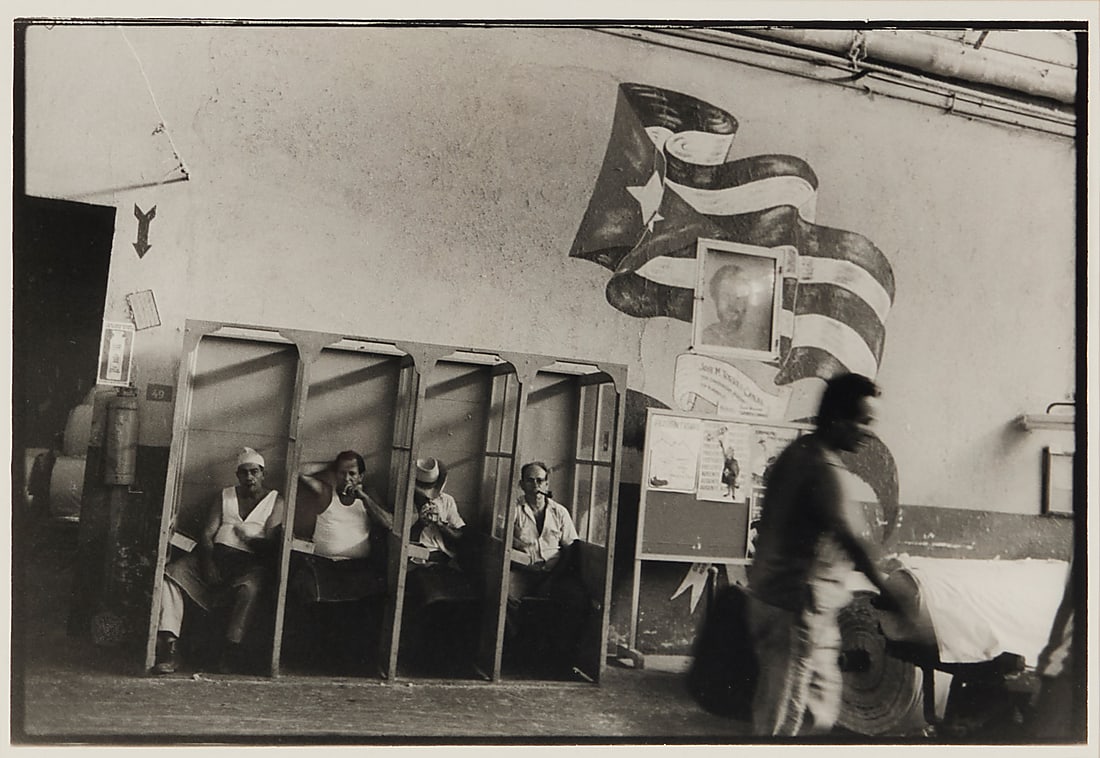Jose A. Figueroa (b. 1946, Cuban), "La Habana," from the "Esa bandera" series, 1976 (1 of 7)