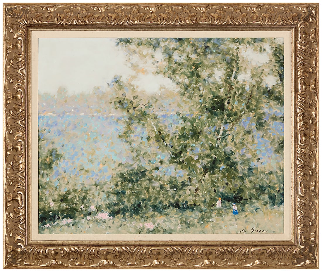 Andre Gisson (1921-2003), Landscape with figures - 3