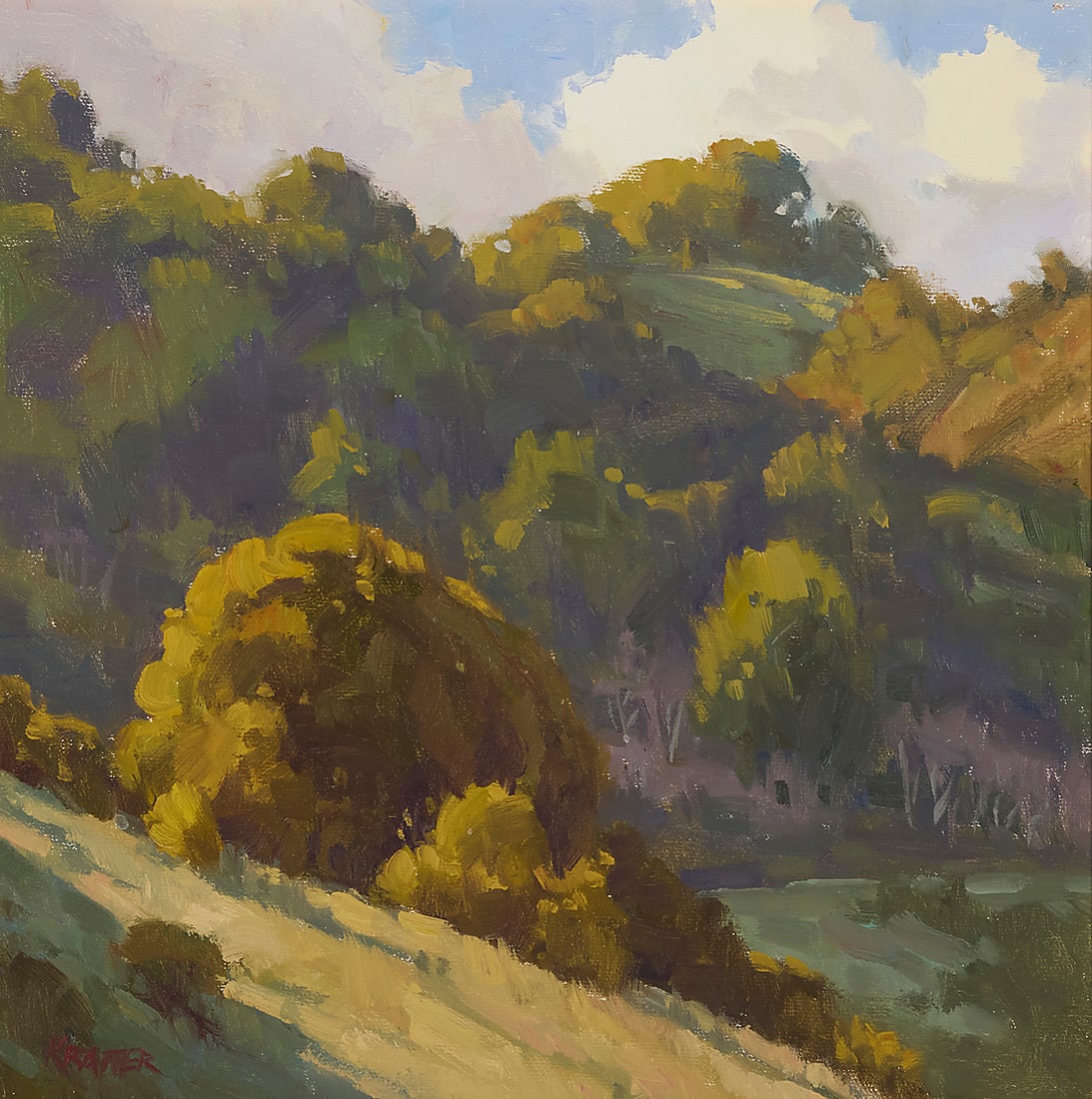 Paul Kratter (b. 1956), "Hillside," 2013 (1 of 7)