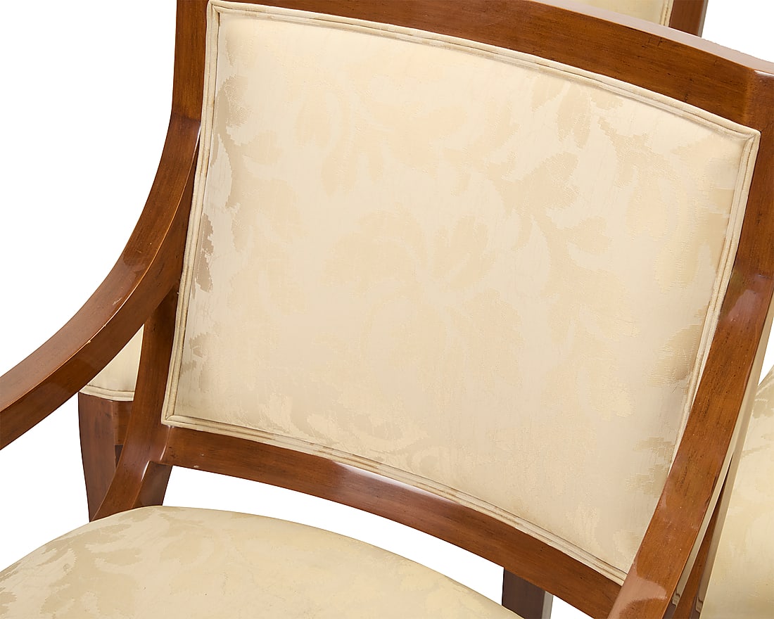 Sally Sirkin Lewis (b. 1932), A set of four mahogany dining chairs for J. Robert Scott, late 20th ce - 5