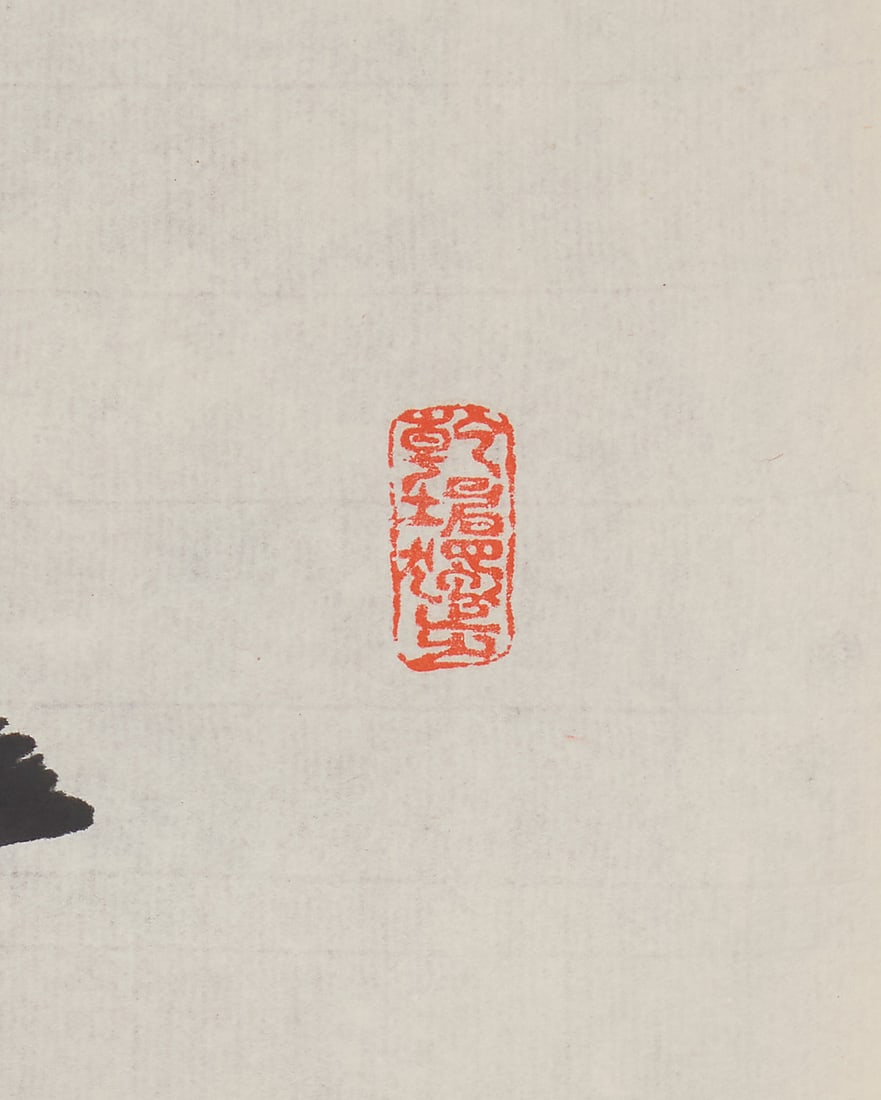 Three Japanese hanging scrolls - 5