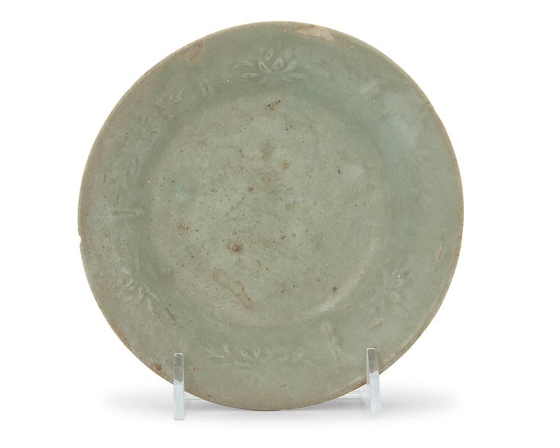 A Korean celadon ceramic dish (1 of 7)