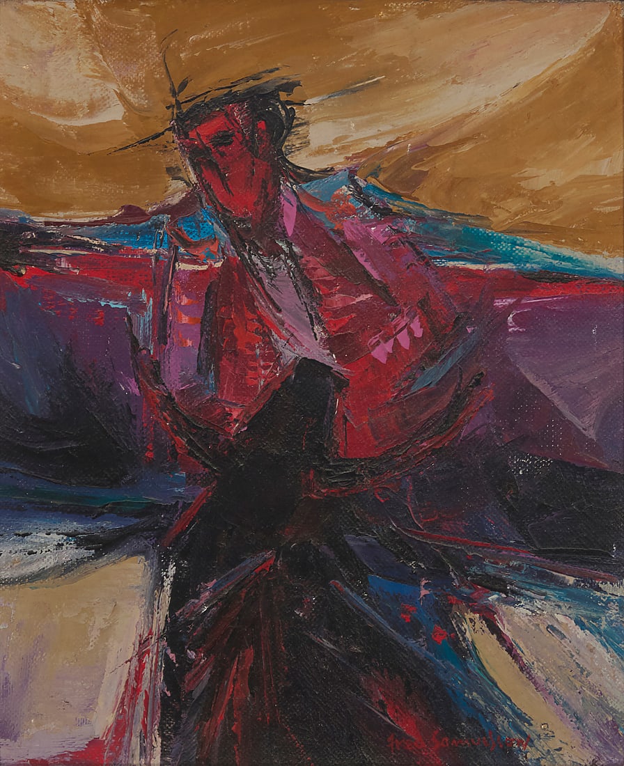 Fred Samuelson (1925-2015), "Corrida #5" (1 of 7)