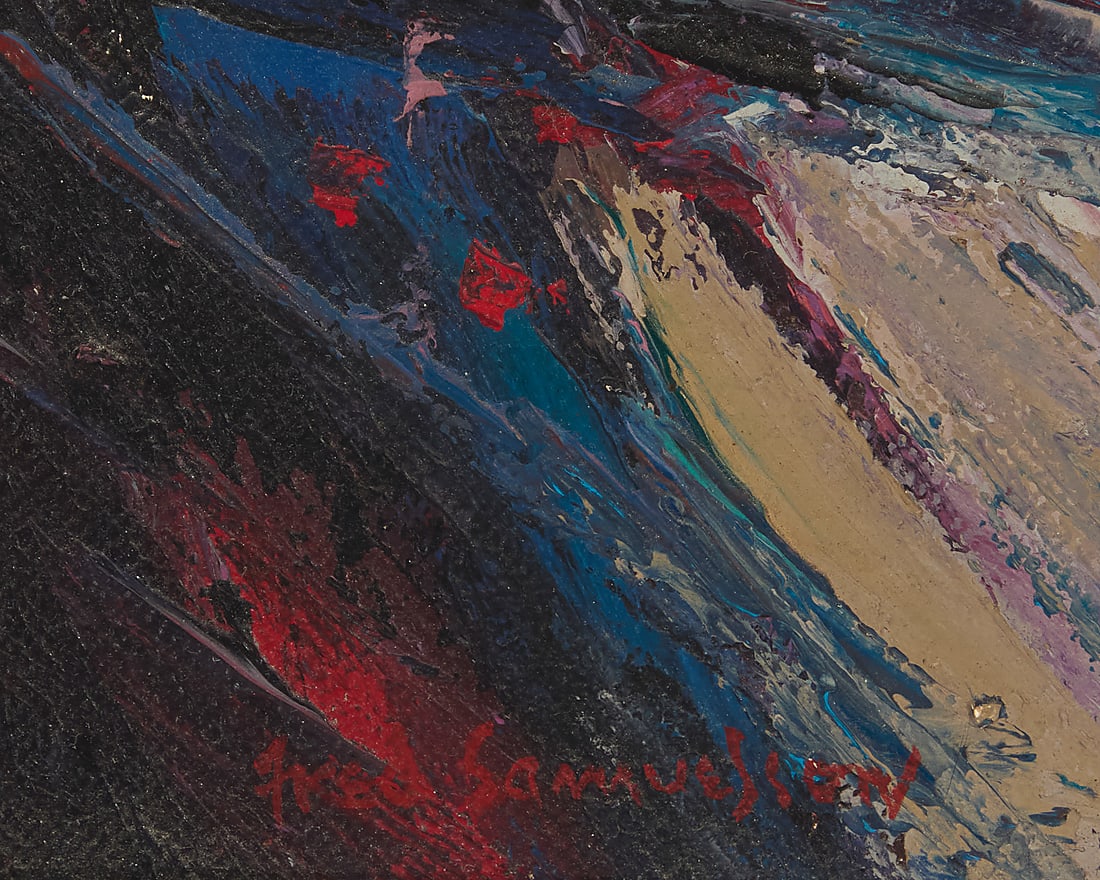Fred Samuelson (1925-2015), "Corrida #5" - 2