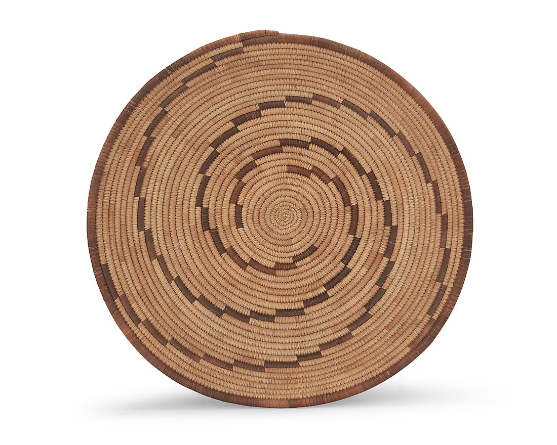 Three basketry items - 3