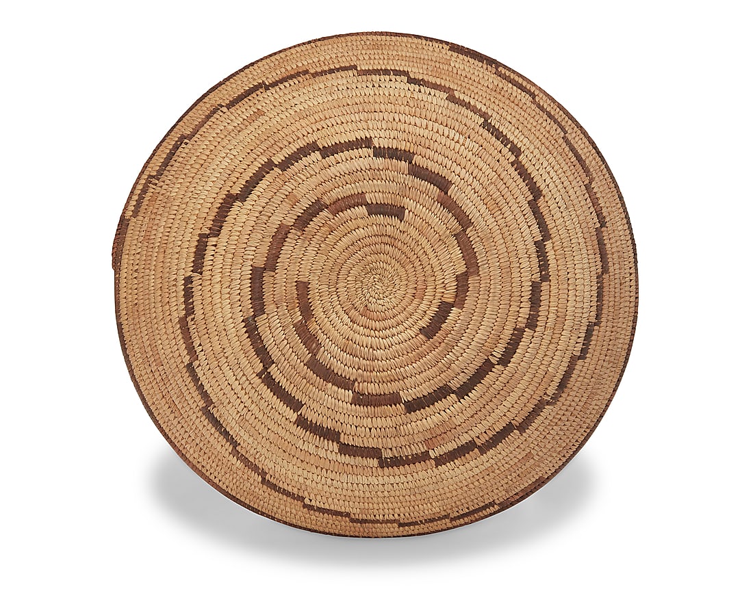 Three basketry items - 4