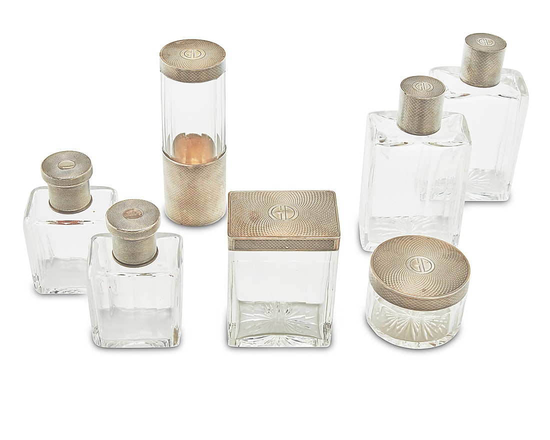 An assembled vanity set - 2