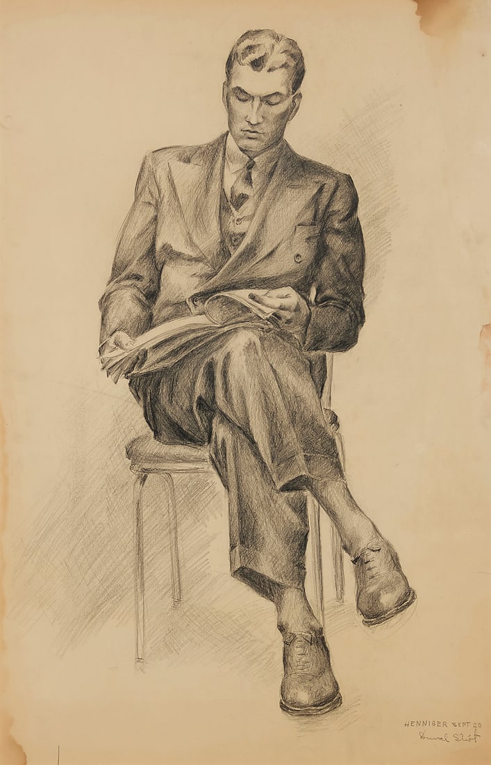 Duval Eliot (1909-1990), "The Audition," 1938 (1 of 6)