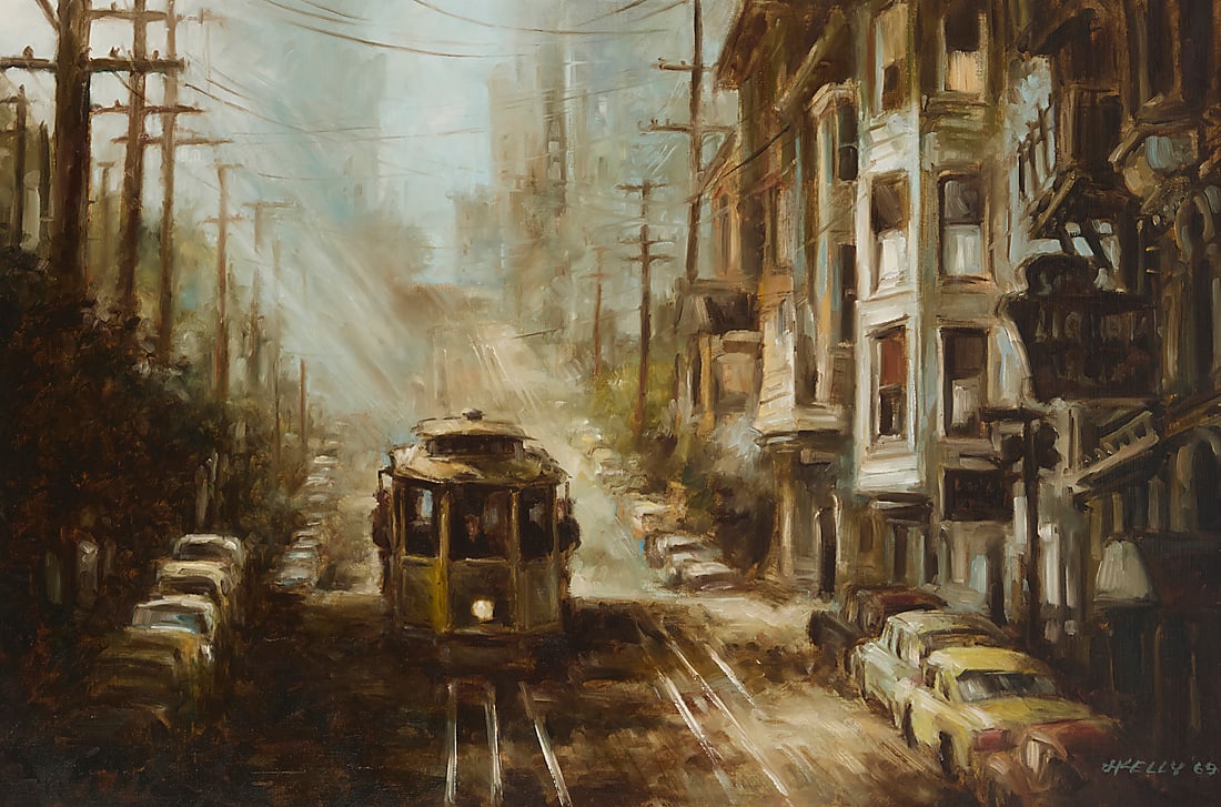 John Kelly (b. 1939), "Morning Car," 1969 (1 of 5)