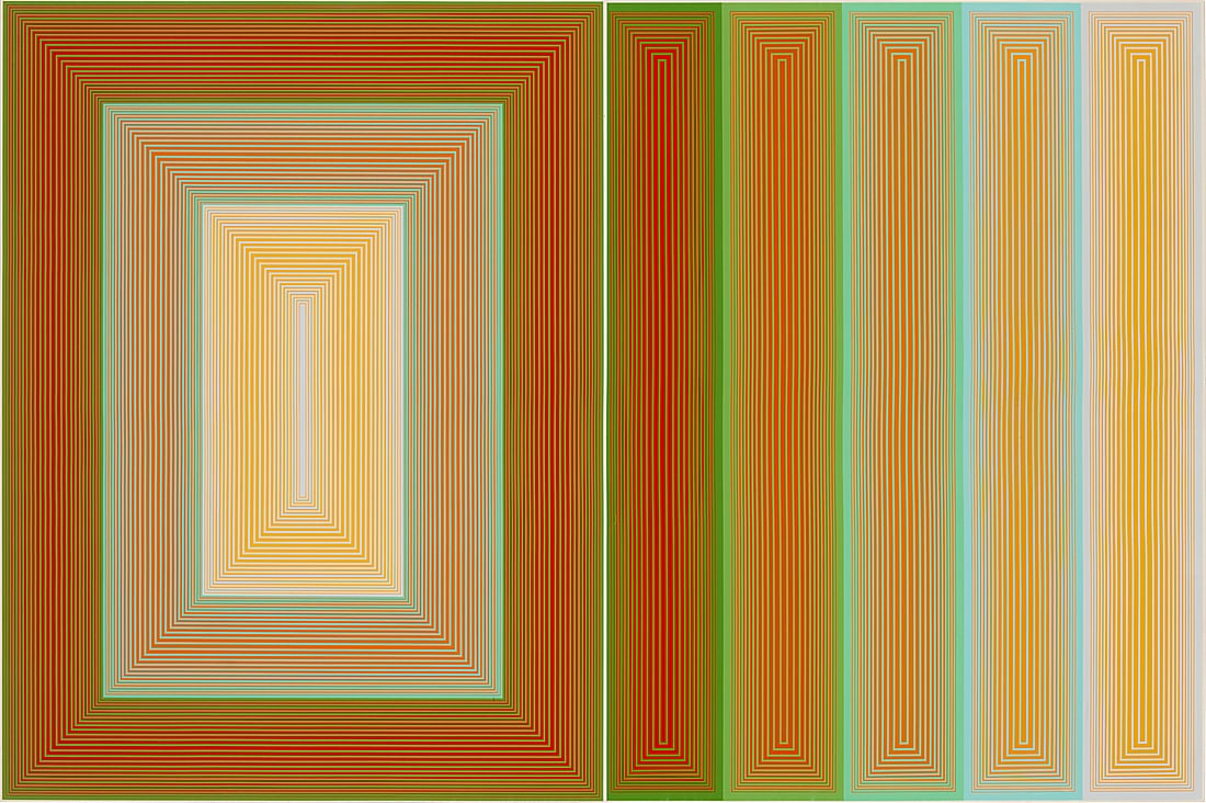 Richard Anuszkiewicz (1930-2020), "Grandeur," and "Eternity," two plates from the "Inward Eye" (1 of 4)
