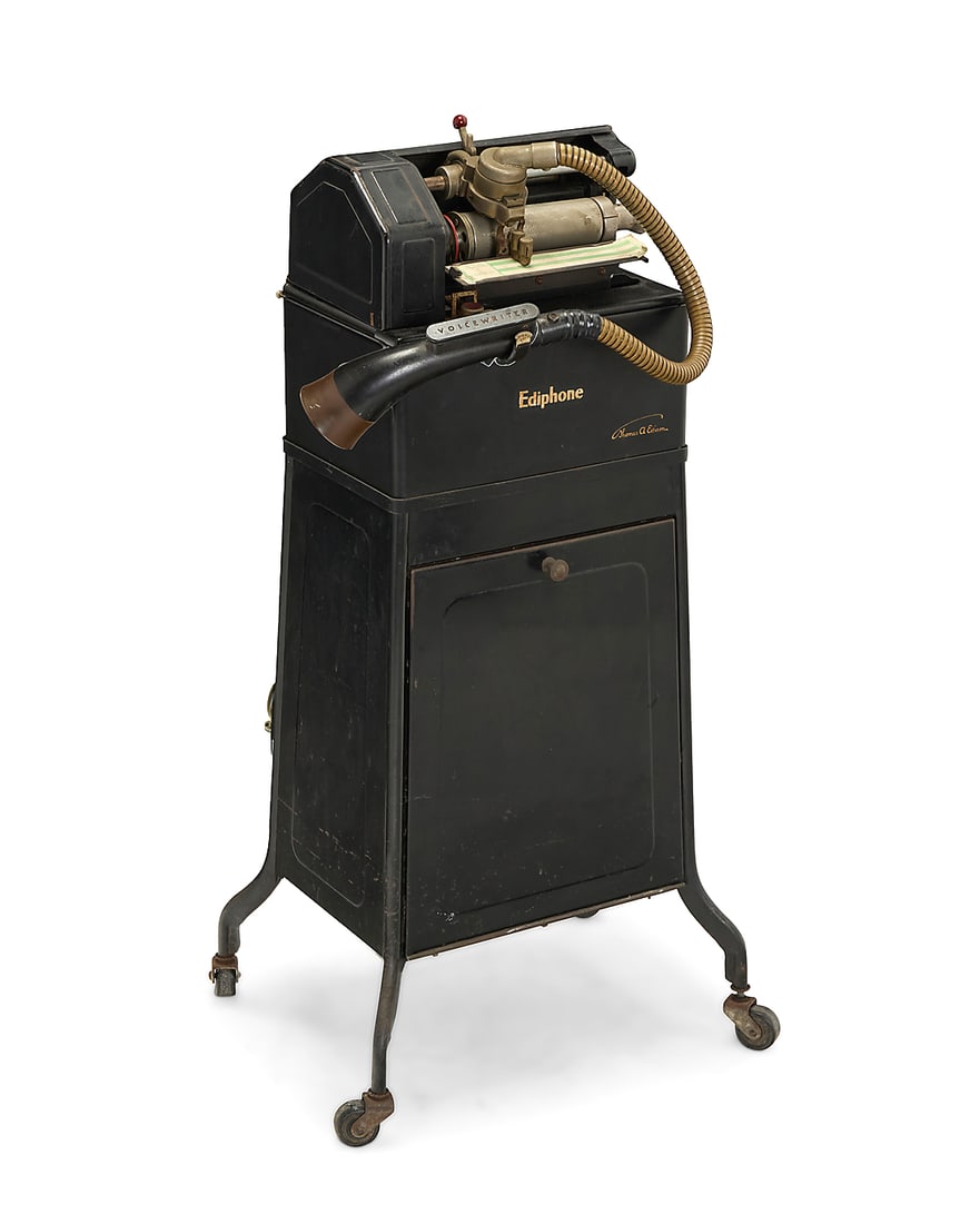 An Edison 'Ediphone' dictation machine (1 of 9)