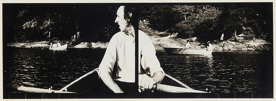 Eve Sonneman (b. 1946), "Portrait of My Lover, Central Park, New York," 1971 (1 of 6)