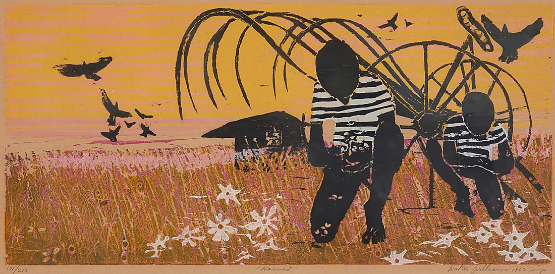 Walter Henry Williams (1920-1998), "Harvest," 1963 (1 of 7)