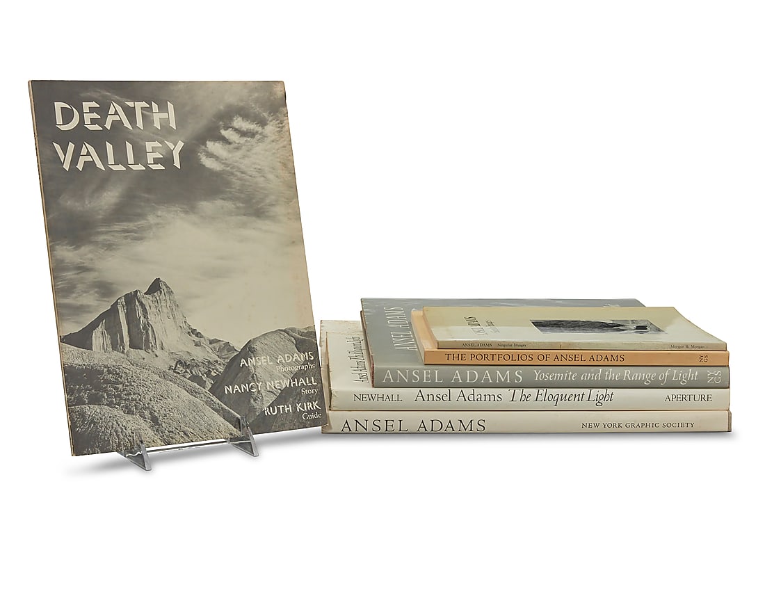 Six Signed Ansel Adams photography books: Six Signed Ansel Adams photography books Ansel Adams (1902-1984) Six works: Stegner, Wallace (introduction). "Ansel Adams: Images 1923-1974." Boston: New York Graphic Society, 1981 Signed Second Editi