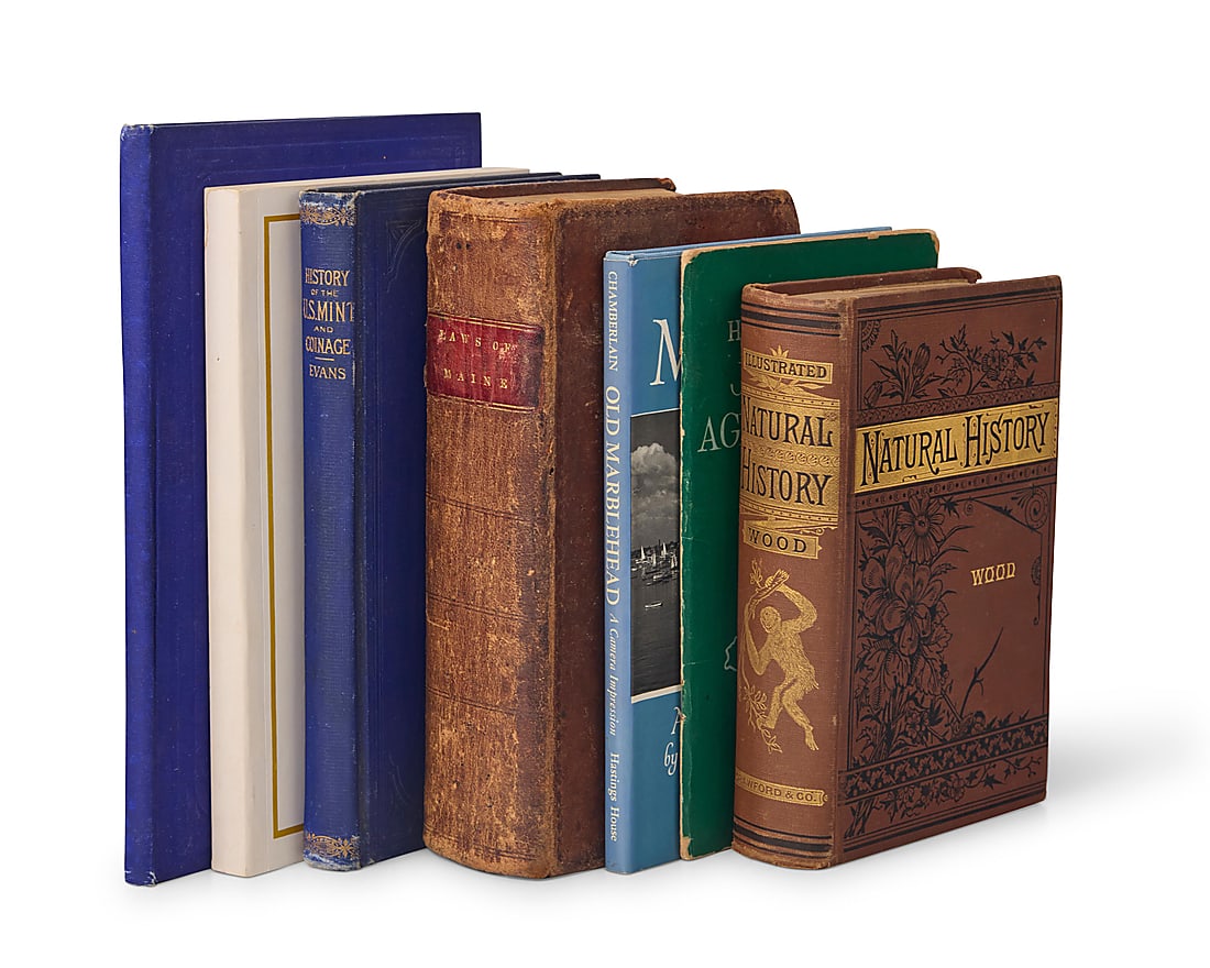 A group of American history books (1 of 13)
