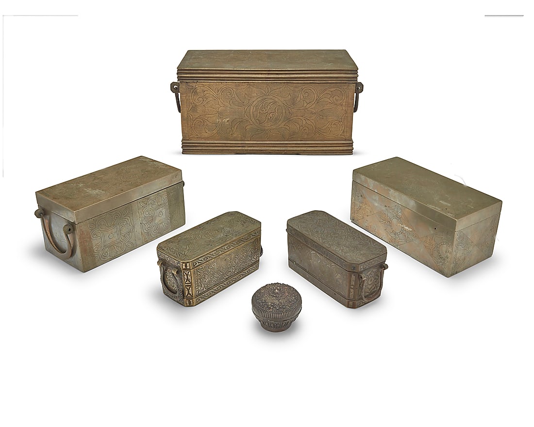 A group of Philippine metal boxes (1 of 5)