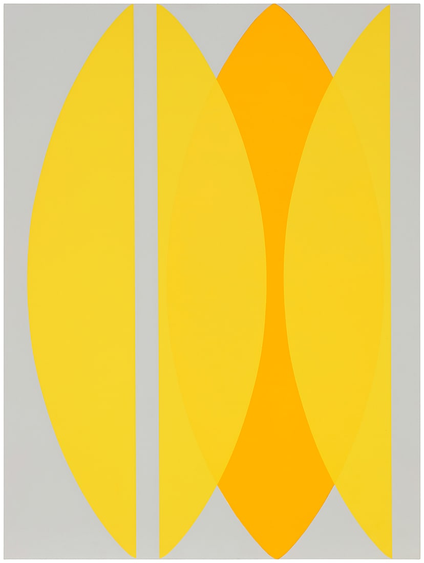 Florence Arnold (1900-1994), Yellow abstract, circa 1970: Florence Arnold (1900-1994) Yellow abstract, circa 1970 Screenprint in colors on paper A bon a tirer impression aside from the edition of unknown size Signed and inscribed "BAT" in pencil, verso: Flor