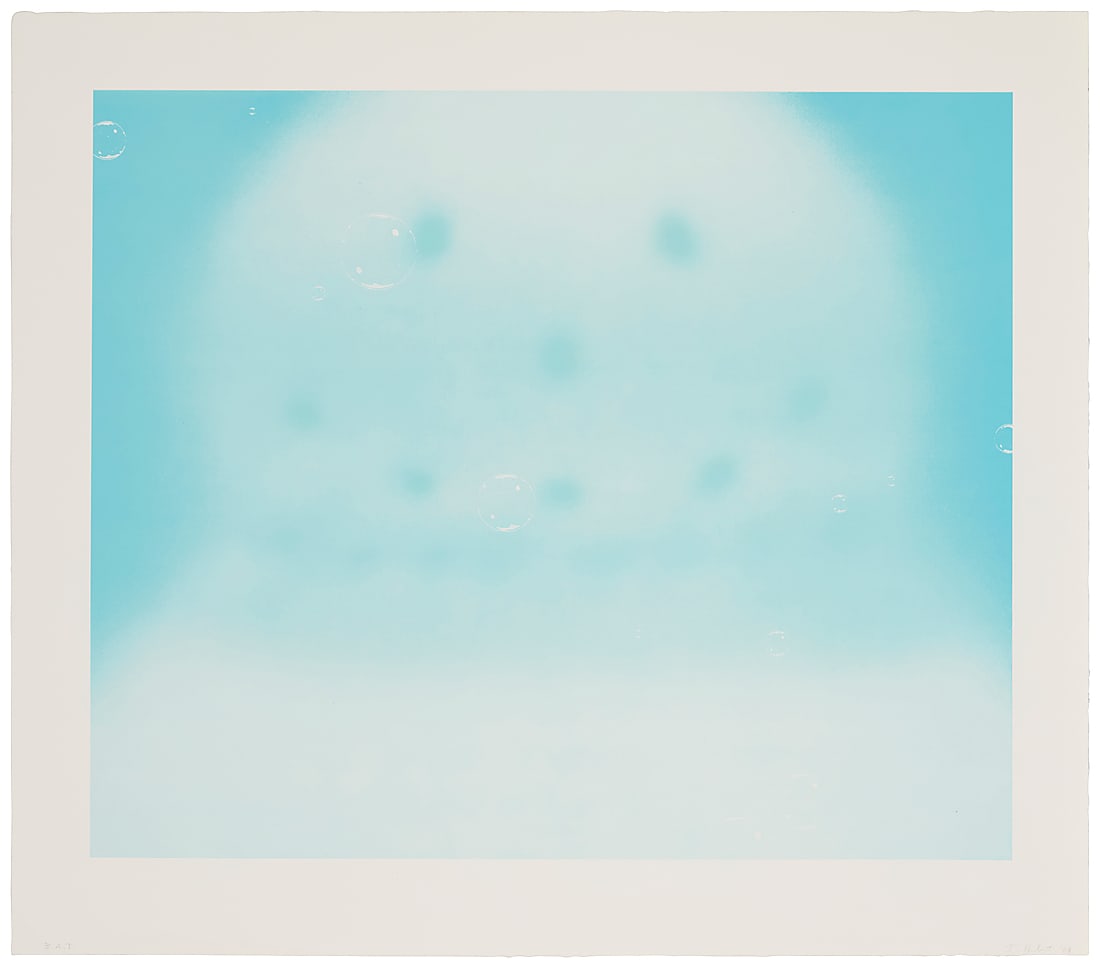 Todd Hebert (b. 1972), "Snowman" 2004: Todd Hebert (b. 1972) "Snowman" 2004 Lithograph in colors on wove paper A bon à tirer impression, aside from the edition of 55 Signed, dated, and inscribed in pencil in the lower margin: T. Hebert '0