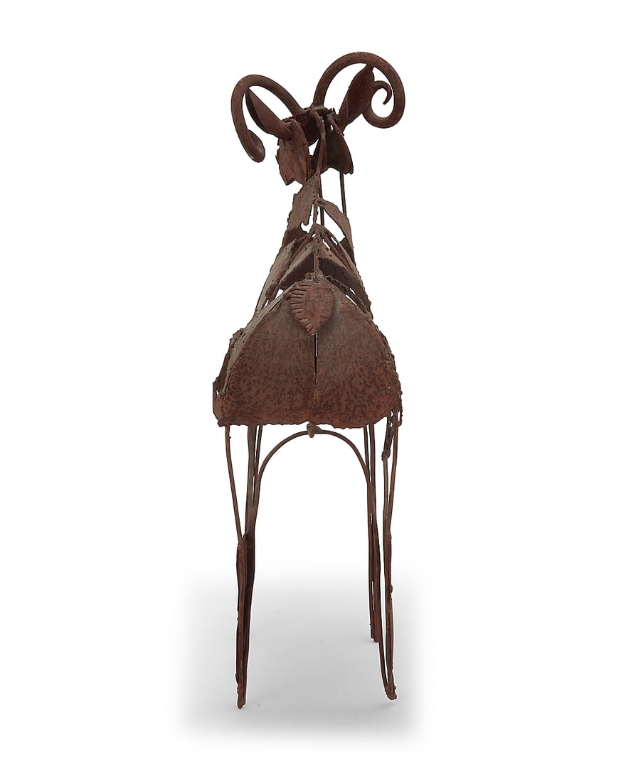A wrought iron ram - 4