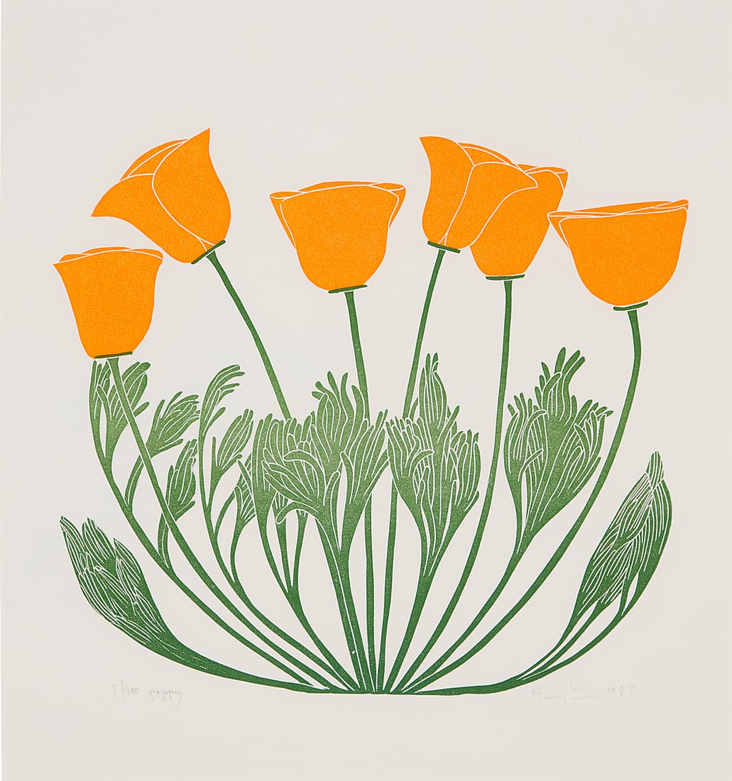 Henry Evans (1918-1990), "Poppy" (1 of 6)