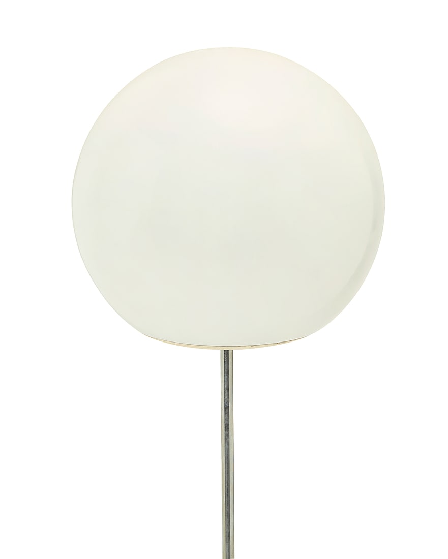 A Modern globe floor lamp - 2