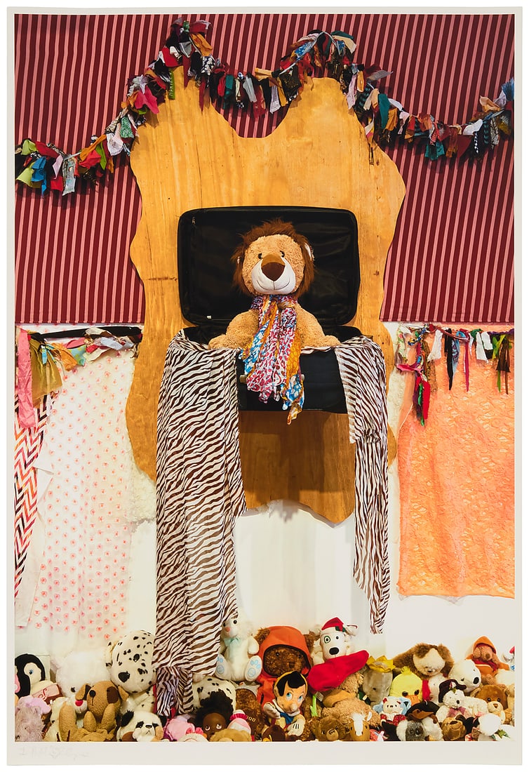 Charlemagne Palestine (b. 1947), "356 CcornUuoOrphanosS three," 2018: Charlemagne Palestine (b. 1947) "356 CcornUuoOrphanosS three," 2018 Archival pigment print in colors on paper A bon à tirer impression, aside from the edition of 20 Signed and inscribed "1 BAT" in