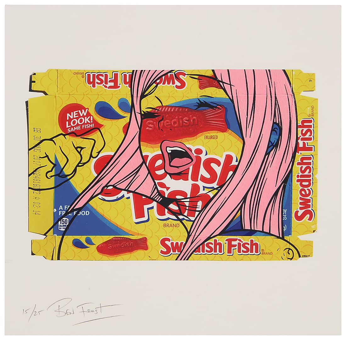 Ben Frost (b. 1975), "New Look Same Fish," 2017 (1 of 5)