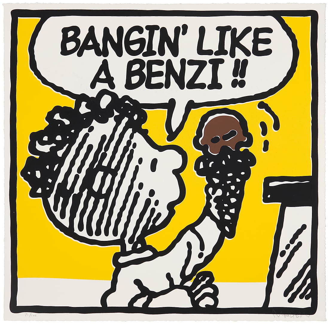 Mark Drew (b. 1978), "Benzi (Ghostface Killah)," 2019 (1 of 5)
