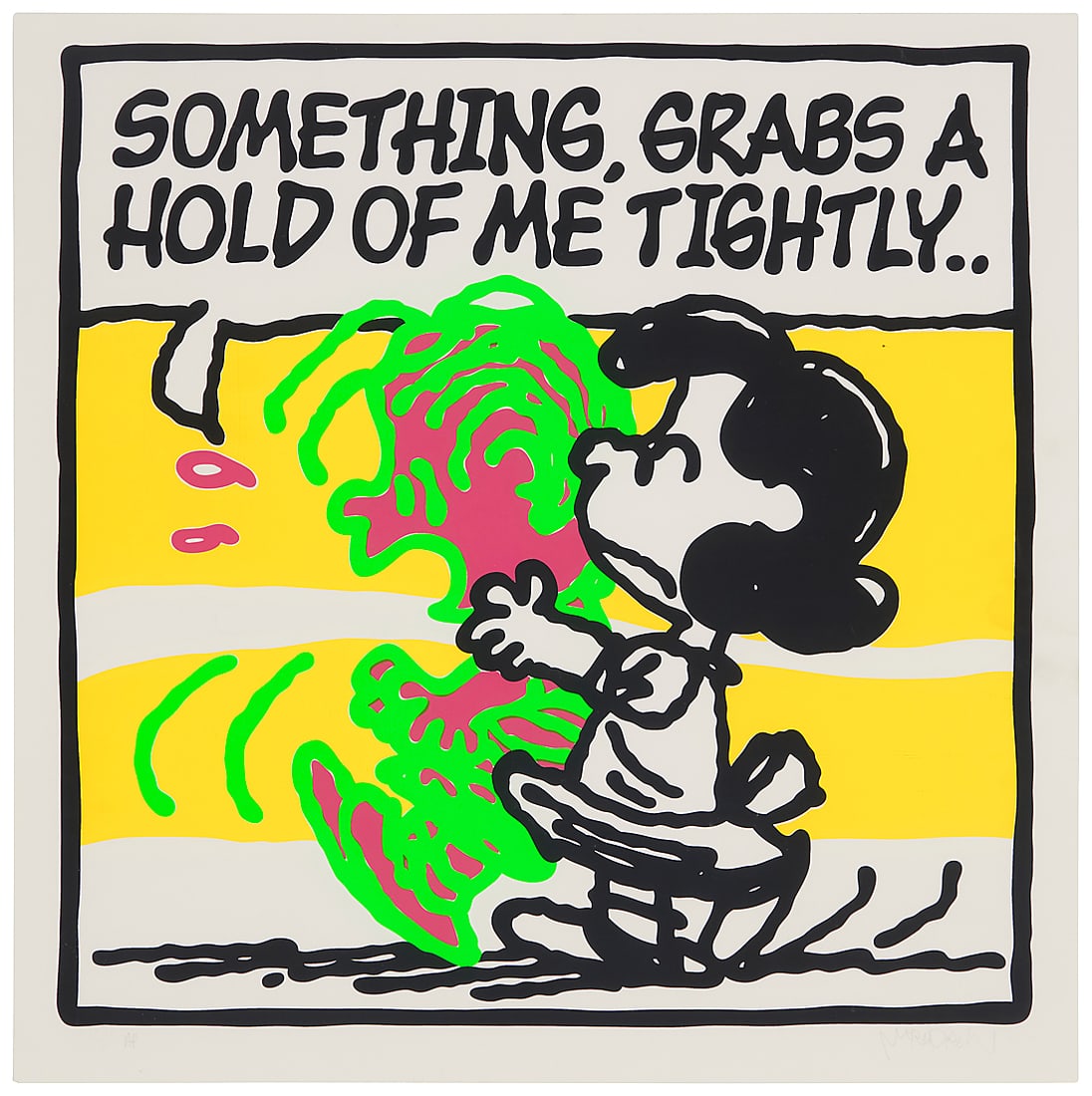 Mark Drew (b. 1978), "Something (Vanilla Ice/Suge Knight)," 2019 (1 of 5)