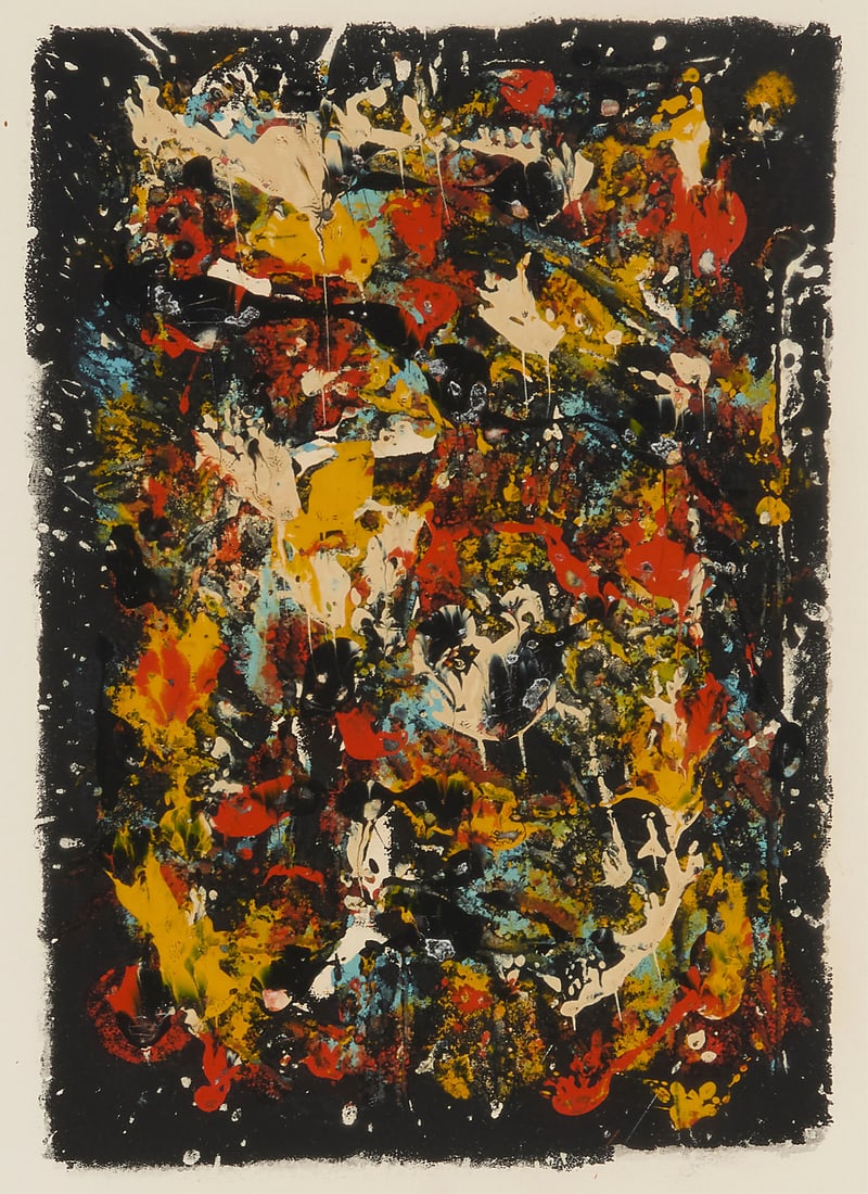 Hans Burkhardt (1904-1994), Modern abstract, 1984 (1 of 7)