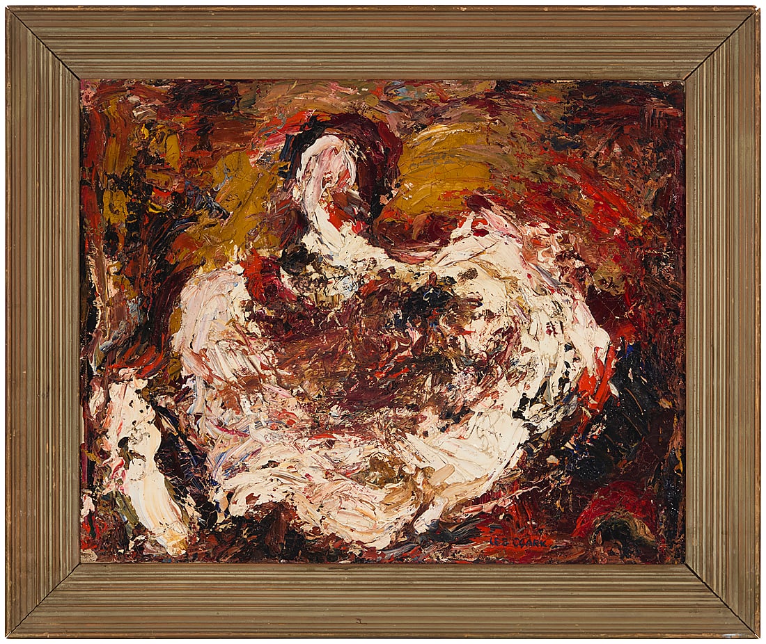 Les Clark (1907-1979), Abstract composition - 3